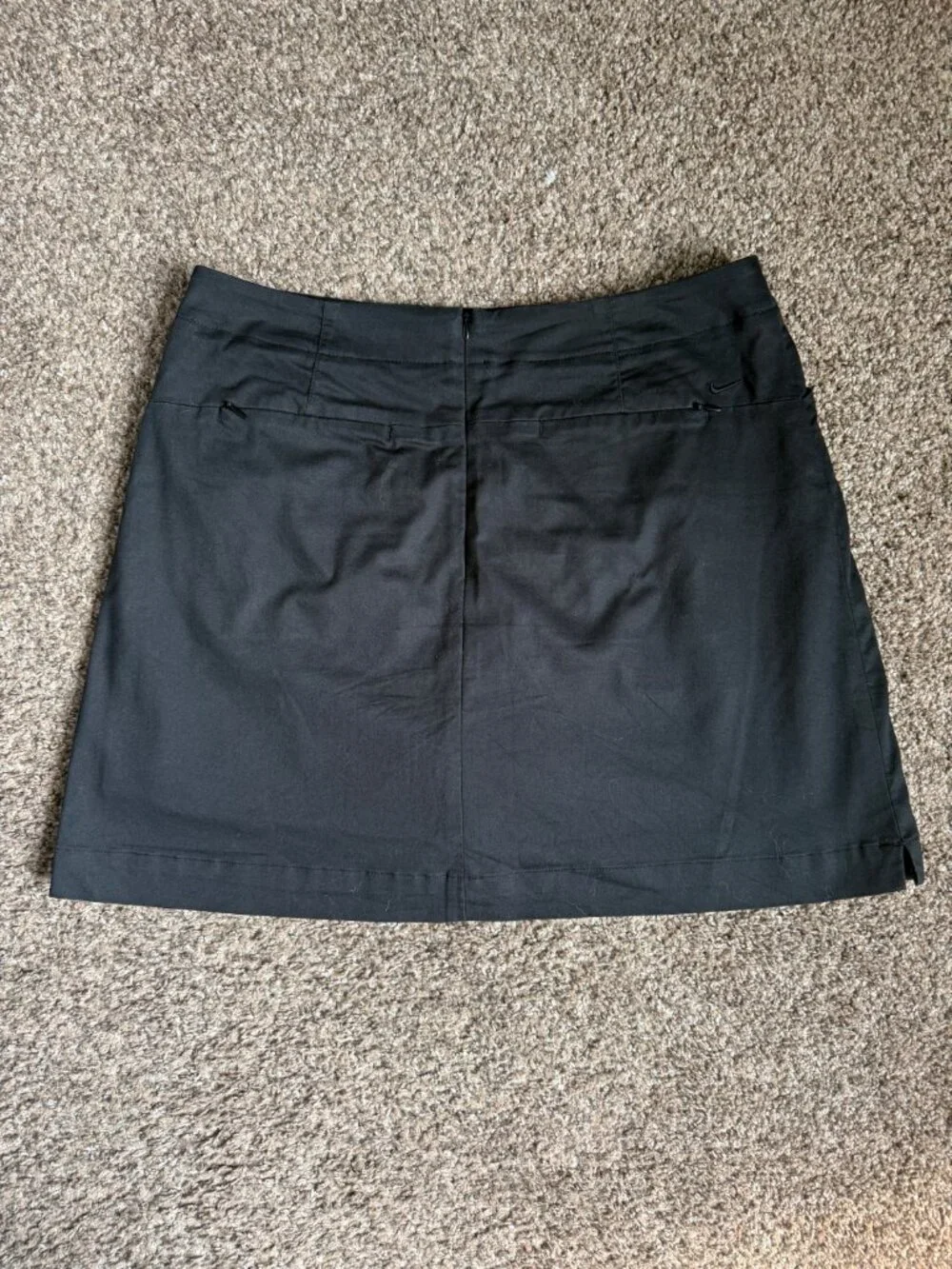 Nike Golf Black Dri-FIT Skort Skirt Athletic Women's Medium 17" Length - Picture 11 of 12